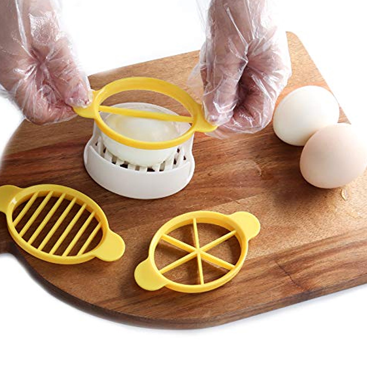 Egg Slicer, 3 in 1 Boiled Egg Slicer, Egg Slicer, Preserved Egg Slicer, Home Restaurant Kitchen Tool (1 Pc) Egg Slicer, 3 in 1 Boiled Egg Slicer, Egg Slicer, Preserved Egg Slicer, Home Restaurant Kitchen Tool (1 Pc)